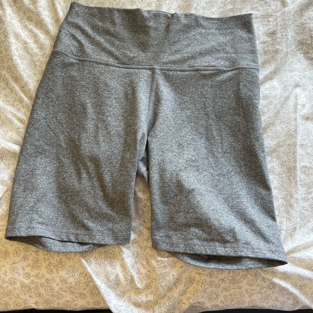 Aerie Heather Gray Bike Shorts